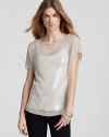 Bailey 44 Top - Martini Chiffon and Sequin