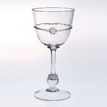 Juliska glassware is mouth-blown by artisans in the hills of Prague. The unique composition of Juliska glass allows it to be blown especially thin, making the glass an unexpected pleasure to drink from and to handle. Being handmade, no 2 pieces of Juliska are identical. Each will have its own individual character - small bubbles, slight color and size variations. Dishwasher-safe on warm gentle cycle with mild detergent. Larger or highly decorated pieces - wash by hand. Juliska glassware is mouth-blown by artisans in the hills of Prague. The unique composition of Juliska glass allows it to be blown especially thin, making the glass an unexpected pleasure to drink from and to handle. Being handmade, no 2 pieces of Juliska are identical. Each will have its own individual character - small bubbles, slight color and size variations. Dishwasher-safe on warm gentle cycle with mild detergent. Larger or highly decorated pieces - wash by hand.