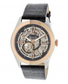 Rough and rugged style that never sacrifices handsome details: an automatic timepiece from Kenneth Cole New York.