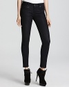 The cornerstone to any urban uniform, these sleek Burberry Brit skinny jeans set the foundation for this season's pulse-racing prints and highlighter hues.