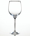 Refined simplicity in platinum-banded crystal. With a fuller shape and hand-pulled stem, the Lenox Solitaire Platinum all-purpose glass is a luminous beauty and elegant accompaniment to any table setting. (Clearance)