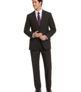 There's a reason it works. Slim down your sport coat with this fitted version from Alfani Red.