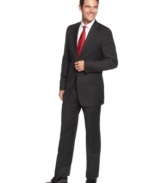 Slim down for the most modern look. This suit from Lauren by Ralph Lauren is a current take on a classic.