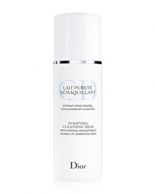 A silky cleansing milk that effectively removes makeup and impurities from the skin, while balancing and purifying normal and combination skin. A silky cleansing milk that effectively removes makeup and impurities from the skin, while balancing and purifying normal and combination skin.