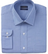 With a subtle check pattern, this shirt from Club Room squares off your dress wardrobe.