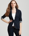 Theory Jacket - Azurine Trine