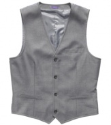 Step-up your style game with a versatile vest from American Rag.
