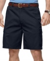 Give yourself a little extra room to move in these extended-waistband shorts from Geoffrey Beene.