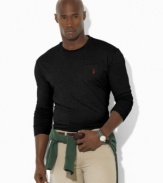 Long-sleeved T-shirt, cut for a comfortable, classic fit.