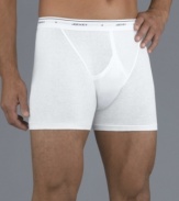 Our popular Midway® brief style now in a 2-pack! You'll love the comfort of our exclusive Y-front® fly. Extra leg coverage extends down to mid-thigh adding comfort without binding. Enjoy the exclusive tailoring for optimum support and fit. Be at ease around your waist with the never-bind elastic waistband.