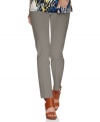 Style&co.'s cropped pants feature a streamlined silhouette and extra tummy control to ensure a smooth look!