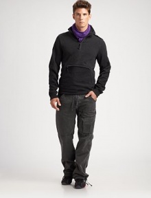 The Reverie pant is constructed in durable woven cotton twill for unmatched comfort and style with a contrasting ribbed waistband and a drawcord hem.Drawstring waistFront slash, back welt pocketsFront cargo pocketInseam, about 32½CottonMachine washImported The Reverie pant is constructed in durable woven cotton twill for unmatched comfort and style with a contrasting ribbed waistband and a drawcord hem.Drawstring waistFront slash, back welt pocketsFront cargo pocketInseam, about 32½CottonMachine washImported