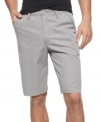 Chance it up from bulky cargoes with these streamlined walkshorts from Lucky Brand Jeans.