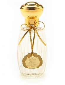 Petite Chérie is a fresh combination of fruity and floral ingredients including peach, musk rose, pear, fresh cut grass and vanilla. Petite Chérie is a fresh combination of fruity and floral ingredients including peach, musk rose, pear, fresh cut grass and vanilla.