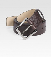 An undeniably elegant design crafted in textured Italian leather.LeatherAbout 1½ wideMade in Italy