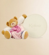 Plume Collection Bears are made from the softest cotton and microfiber for lasting comfort, the unique embroidered face will captivate your little one's imagination. Comes in a signature keepsake box.Standing height, 13 Machine wash Recommended for infants and up Imported
