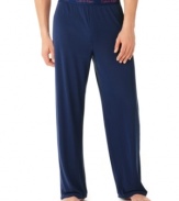 Save the prints for another time. These modal pajama pants from Calvin Klein are the sophisticated way to sleep.