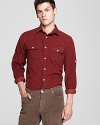 Benson Marvin Corduroy Sport Shirt - Slim Fit