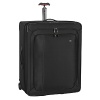 A versatile bag constructed from an ABS industrial plastic honeycomb frame with a lightweight nylon exterior makes for an impressive bag. Travel Sentry Approved® luggage locks secure belongings while in transit and allows TSA screeners to open the lock without destroying it and re-lock after inspection.