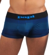 Get a dose of snug comfort with Papi's two pack featuring solid and ombre dot designs.