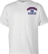 All super bowl signs point to yes for your New York Football Giants with this t-shirt from Reebok.