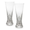 Gently tapered from mouth to base, this traditional diamond and wedge cut pair of Lismore pilsner glasses is designed to coordinate with any Waterford stemware pattern. An elegant way to enjoy your favorite beer or other beverage of choice. A wonderful way to Iced Tea as well.