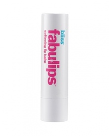 The same balm used in every Bliss Spa facial, this formula leaves lips moisturized, nourished and soft with shea butter, jojoba and grapeseed oils and vitamin E. The same balm used in every Bliss Spa facial, this formula leaves lips moisturized, nourished and soft with shea butter, jojoba and grapeseed oils and vitamin E.