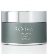 Provides moisture to the max. The latest addition to the RéVive® Intensité treatment line, this intensively hydrating body cream helps strengthen skin while improving elasticity. Skin tone and texture are evened and enhanced the visible signs of aging -- spots, dryness, even stretch marks --are dramatically diminished. Skin is supremely nourished and restored from routine to radiant, the Intensité way. 6.7 oz. 