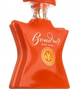 Capturing the essence of its namesake neighborhood, this unisex fragrance is inspired by the cobblestone streets of Little Italy, where the homemade orange gelato brings festivity to nostalgia. Mellow but intriguing, clean top notes of mandarin, grapefruit, and honeyed clementine mingle sweetly with tangerine, jasmine and a provocatively lingering base note of sheer musk. High gloss golden-trimmed orange bottle with a subway token insignia. Eau de parfum spray. 