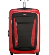 In a race of its own-Tumi and Ducati partner to change the face of travel with this sleek and innovative design. Life on the fast track demands sophisticated, innovative and bold solutions, which this fully-stocked international carry-on puts on the map. Leave your mark on the world with this sporty hardside case, the best companion for trips overseas or frequent overnight trips with multiple interior and exterior pockets, a TSA-integrated lock and tie-down straps.  5-year warranty.