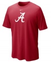 Keep team spirit rolling with this Alabama Crimson Tide NCAA t-shirt from Nike.
