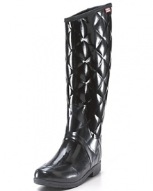 Hunter original rain boots get an update in a chic quilted riding boot style. But don't worry, it still has the legendary Hunter fit and comfort. Hunter original rain boots get an update in a chic quilted riding boot style. But don't worry, it still has the legendary Hunter fit and comfort.
