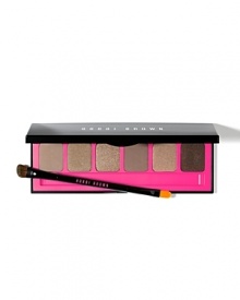 The Bobbi Brown Ultra Nude Eye Palette features six classic nude shades, designed to complement all skin tones, from fair to dark. The essence of fool-proof makeup, this palette creates neutral eyes that can be paired with everything from neutral lips for a bare look, or bright lips for a modern look that embodies fresh, effortless cool.Palette includes Dual Ended Eye Liner/Angle Eye Shadow Brush and mirror with Chino Eye Shadow, Praline Shimmer Wash Eye Shadow, Pink Chandelier Metallic Eye Shadow, Stone Eye Shadow, Champagne Truffle Shimmer Wash Eye Shadow, Cocoa Berry Shimmer Wash Eye Shadow. The Bobbi Brown Ultra Nude Eye Palette features six classic nude shades, designed to complement all skin tones, from fair to dark. The essence of fool-proof makeup, this palette creates neutral eyes that can be paired with everything from neutral lips for a bare look, or bright lips for a modern look that embodies fresh, effortless cool.Palette includes Dual Ended Eye Liner/Angle Eye Shadow Brush and mirror with Chino Eye Shadow, Praline Shimmer Wash Eye Shadow, Pink Chandelier Metallic Eye Shadow, Stone Eye Shadow, Champagne Truffle Shimmer Wash Eye Shadow, Cocoa Berry Shimmer Wash Eye Shadow.