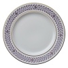 Inspired by the opulent parties of Louis XIV's Royal Court, Versace's Le Grand Divertissement collection is as ornate and luxurious as you'd expect from the Italian design house. The iconic Arabesque leaf design is rendered in lavender and gold against a classic white background with no attention to detail spared.