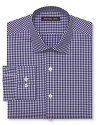 Michael Kors Gingham Check Dress Shirt - Classic Fit
