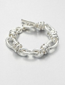 EXCLUSIVELY AT SAKS. From the Rondelle Collection. A jingling, ring stacked, sterling silver link chain that is a celebration of the founding years of this brand.Sterling silverLength, about 7.8Toggle closureMade in Italy EXCLUSIVELY AT SAKS. From the Rondelle Collection. A jingling, ring stacked, sterling silver link chain that is a celebration of the founding years of this brand.Sterling silverLength, about 7.8Toggle closureMade in Italy