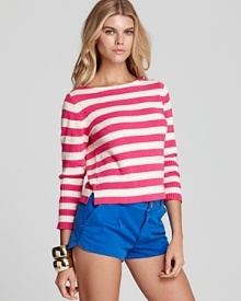 Juicy Couture Easy Striped Pullover Juicy Couture Easy Striped Pullover