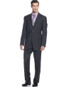 With a classic fit and sophisticated stripe, this Jones New York suit is a subtle style perfect for your nine-to-five.