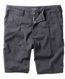 Give your warm-weather wardrobe a kick in the seat with these cool shorts from Quiksilver. Give your warm-weather wardrobe a kick in the seat with these cool shorts from Quiksilver.
