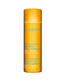 Repleneshing and hydrating moisture care that promotes a longer-lasting illuminated tan while reducing the appearance of wrinkles and fine lines in the face and delicate décolleté area.