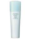 Shiseido Pureness Foaming Cleansing Fluid. A liquid cleanser that transforms into airy lather for gentle removal of the pore-clogging impurities, makeup, and oil that can lead to imperfections. Leaves skin feeling silky smooth and comfortable and is great for oily, combination or normal skin. Use daily morning and evening.