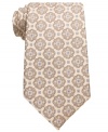 Add the defining print on this Tasso Elba tie to any solid shirt for a statement that can't be missed.