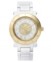 Next in line to the throne, this HRH timepiece from Juicy Couture gleams with golden shine and refined details.