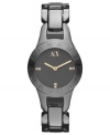 Flaunt your fashion sense with this dusky watch from AX Armani Exchange.