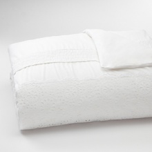 Lovingly crafted, timeless and elegant, it gets softer and more beautiful with age. Intricate details of delicate shirring, appliquéd eyelet, charming ruffles, and scalloped edges are reminiscent of a time gone by while looking thoroughly modern, like a contemporary heirloom to fall in love with again and again. Lovingly crafted, timeless and elegant, it gets softer and more beautiful with age. Intricate details of delicate shirring, appliquéd eyelet, charming ruffles, and scalloped edges are reminiscent of a time gone by while looking thoroughly modern, like a contemporary heirloom to fall in love with again and again.