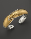 Gold gleams on delicately accented sterling silver. From the Palu Kapal collection by John Hardy.