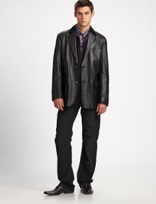 A new look for an timeless favorite, cut from velvety corduroy with and straight-legged fit and subtle topstitching allover. Five-pocket styleStraight legs98% cotton/2% elastaneMachine washImported A new look for an timeless favorite, cut from velvety corduroy with and straight-legged fit and subtle topstitching allover. Five-pocket styleStraight legs98% cotton/2% elastaneMachine washImported