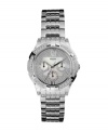 This stunning watch by GUESS will catch their eyes with the ultimate wow factor.