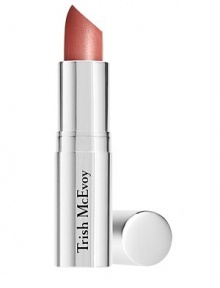 Protect, condition and add a touch of color to your lips with Trish's newest SPF 15 sheer lip colors. Comes in an elegant silver lip case. 
