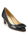 Showcasing kate spade new york's signature aesthetic, the Simon pumps offer polished style that's doesn't exclude the lighthearted and effortless.